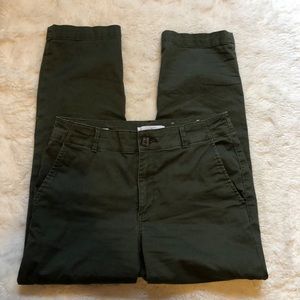 LOFT straight leg khakis